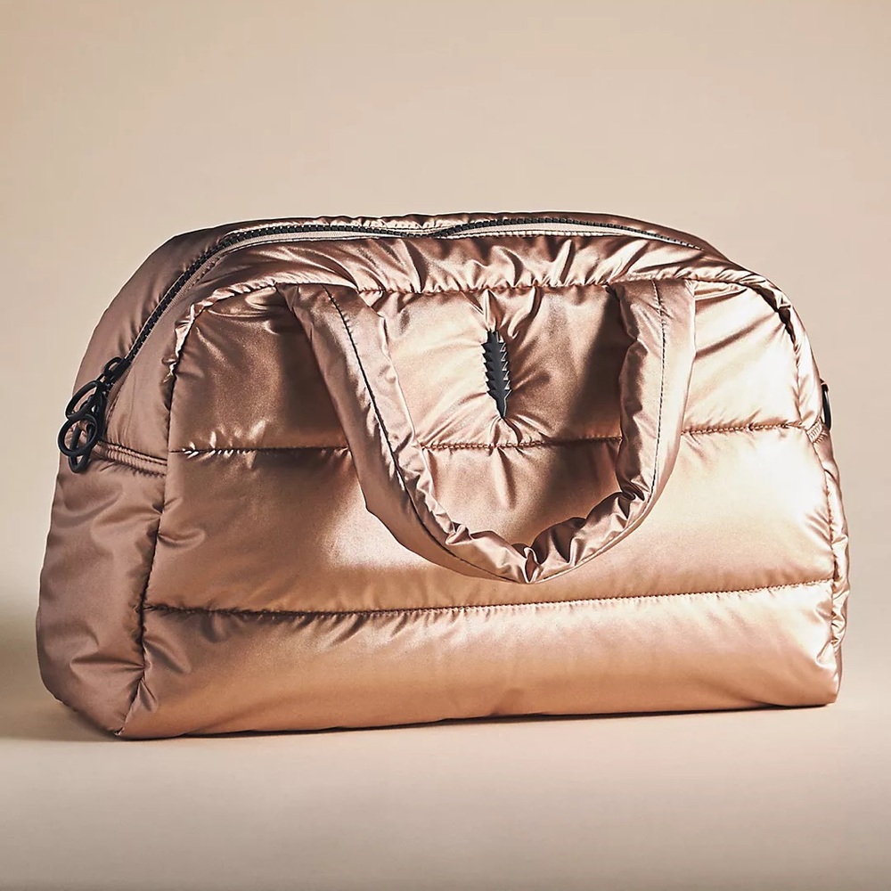 NWT Thacker Quinn Duffle Bag Rose Gold